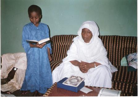Mouhamed avec Yaye Boye 